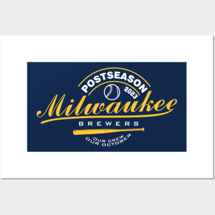 Brewers Postseason 2023 Posters and Art